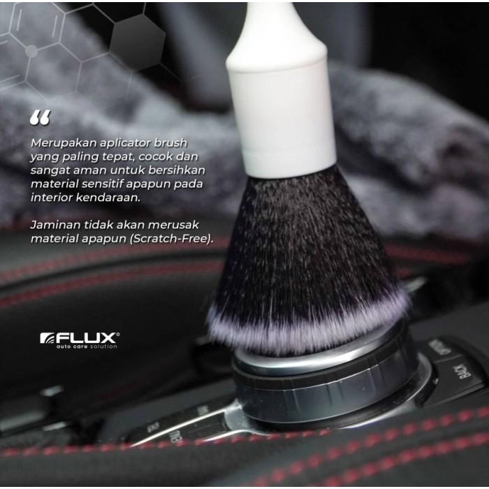 Flux Interior Ultra Soft Brush - Kuas Detailing Interior Mobil Premium