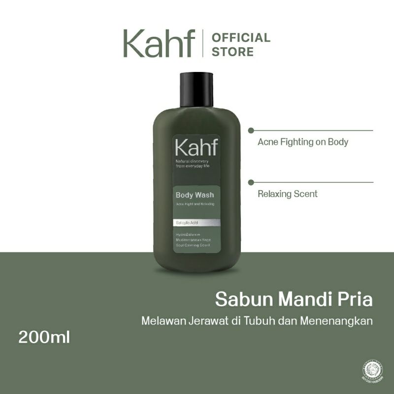 KAHF BRIGHTENING &amp; ACNE BODY WASH