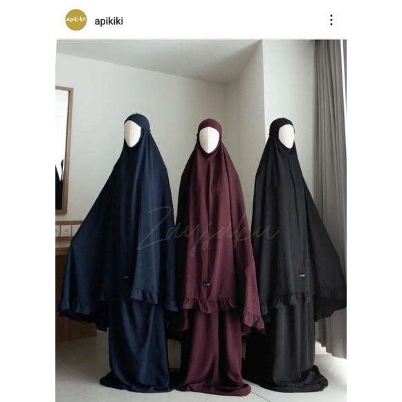 mukena dagu jumbo by Zaysaku