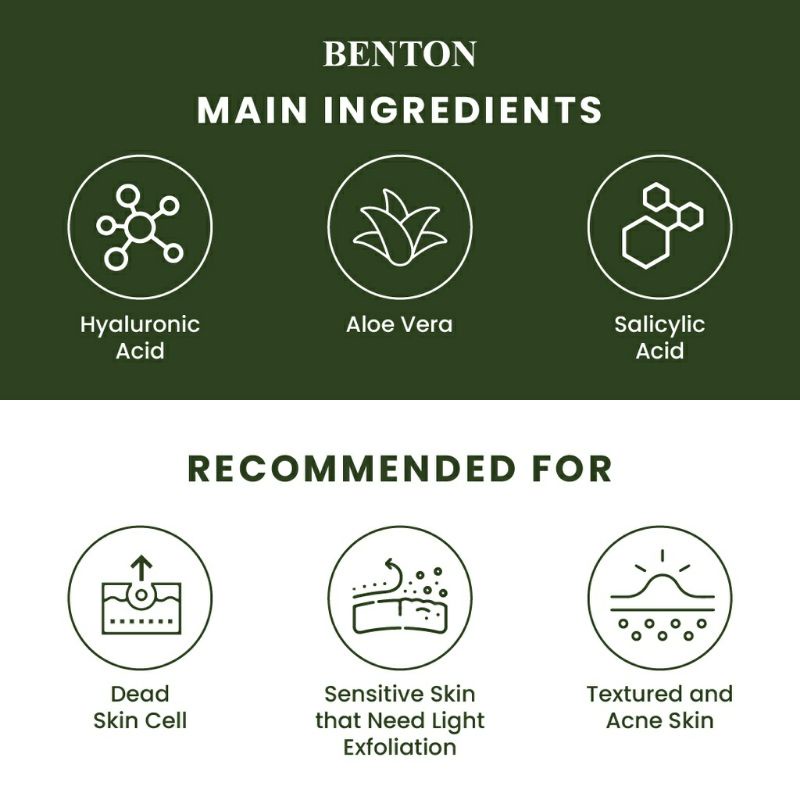 BENTON ALOE BHA SKIN TONER