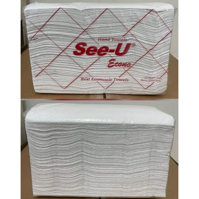 See-U tissue hand towel tangan tisu 20 [pack perdus]
