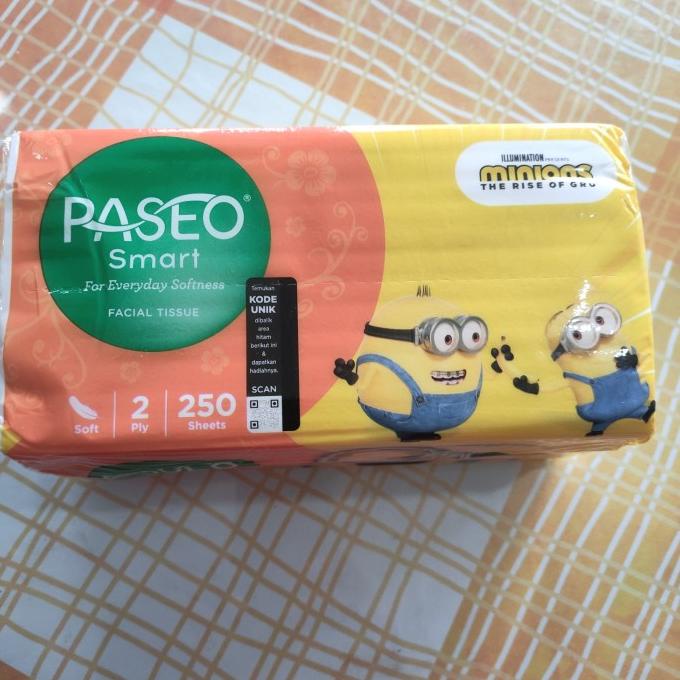 tissue paseo 250 sheet 2 Ply / 1 dus 48 pack