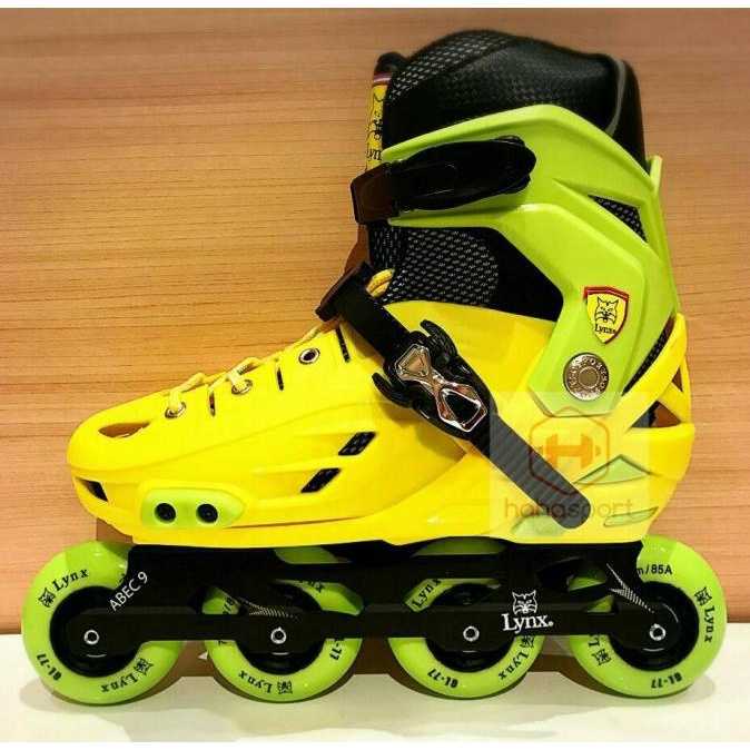 Sepatu Roda LYNX BM138 Yellow Green