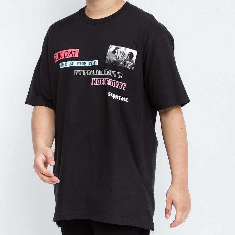 Sup. Joie De Vivre Tee Black