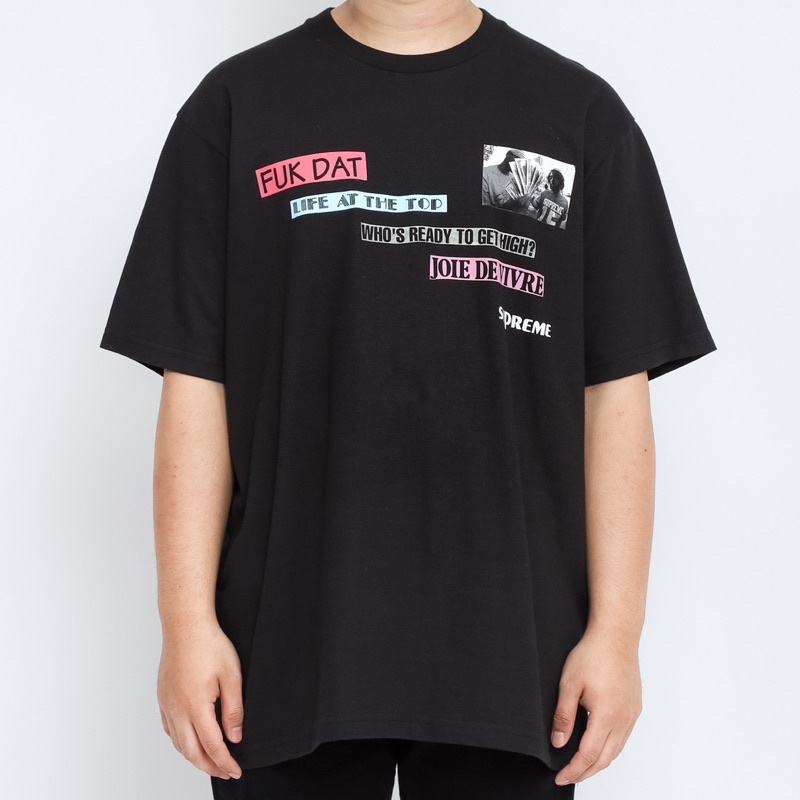 Sup. Joie De Vivre Tee Black