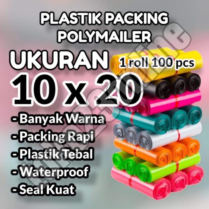 POLYMAILER 10X20 / POLIMER 10X20 / PLASTIK PACKING POLYMAILER 10 X 20 / PLASTIK POLYMAILER POLIMER /