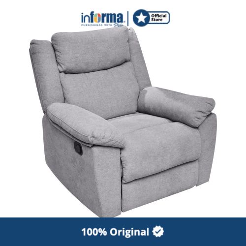 INFORMA - INFORMA GILFORD SOFA RECLINER FABRIC 1 DUDUKAN - ABU-ABU BEST SELLER