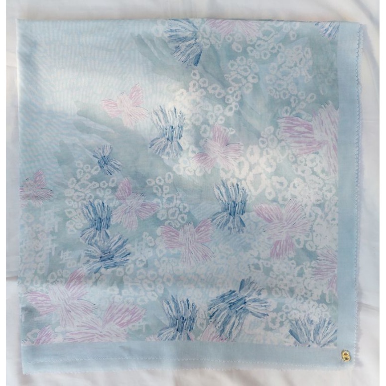 preloved buttonscarves les amities reborn baby blue button scarves pl