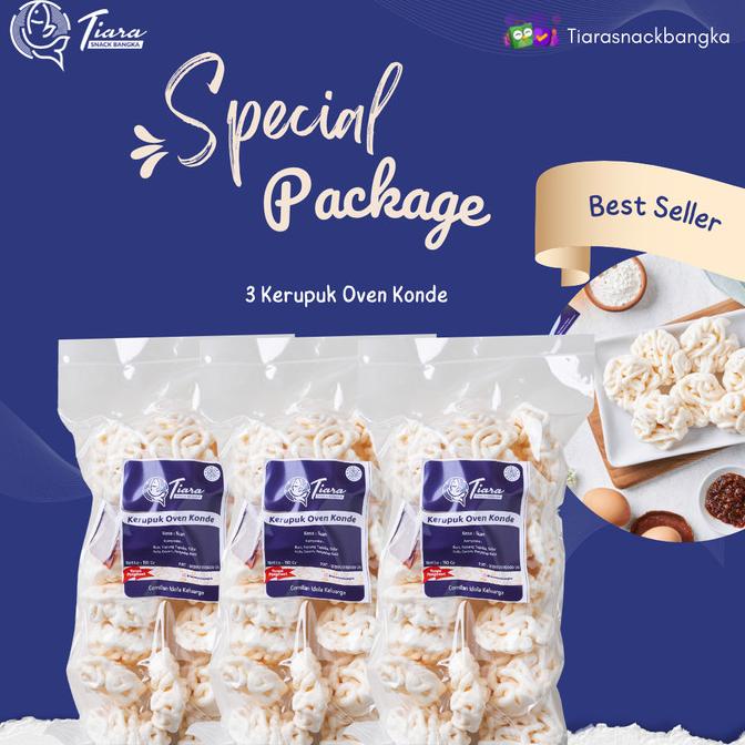 

Promo Package Kerupuk Oven Konde Tiara Snack Bangka/Kerupuk Oven