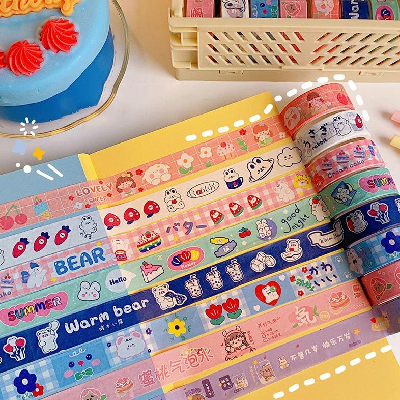 

Selotip Kertas Motif Beruang Lucu Untuk Dekorasi Scrapbook DIY