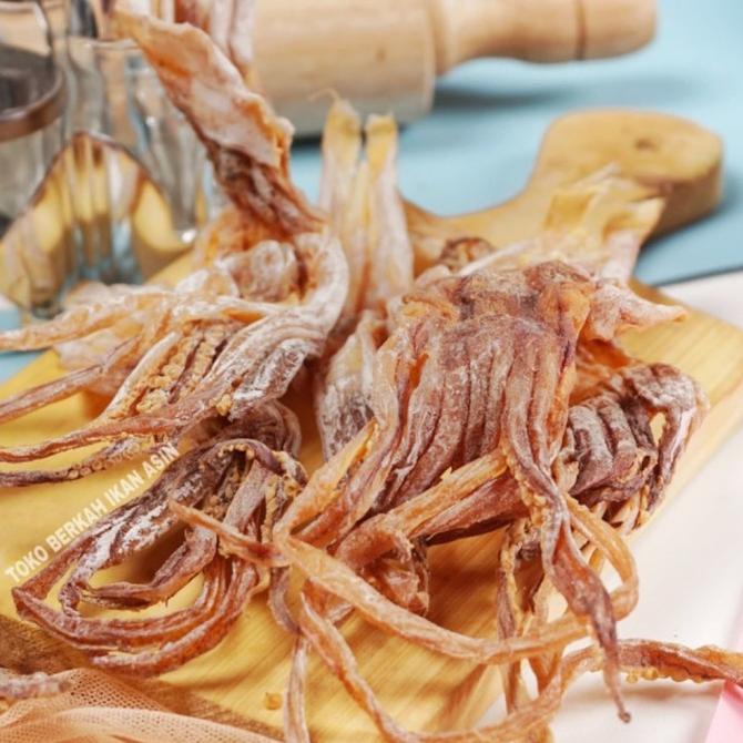 

Promo Ikan Asin Pala Juhi Kering 250 gr / Kumis Juhi Cumi