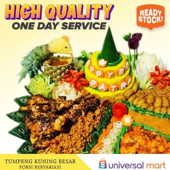 

Promo Nasi Tumpeng Besar Porsi 20