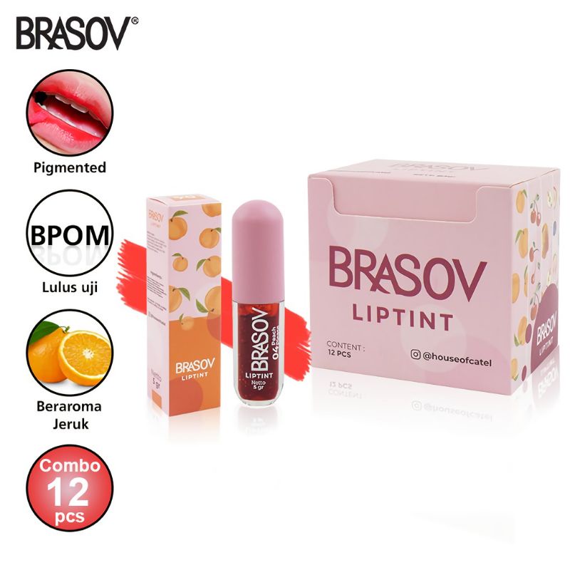 Liptint Brasov || Pewarna Bibir 5gr