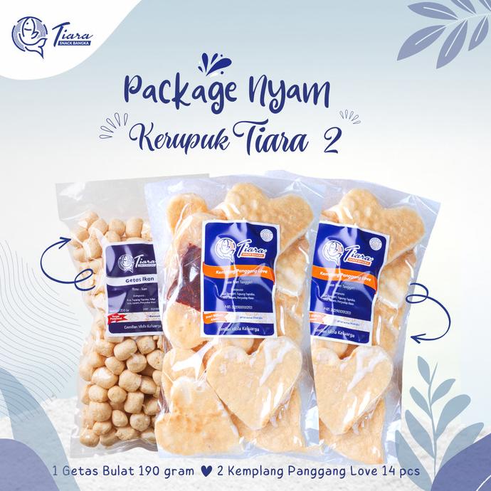 

Promo Getas Bangka Bulat, Kerupuk Kemplang Panggang Love Asli Bangka