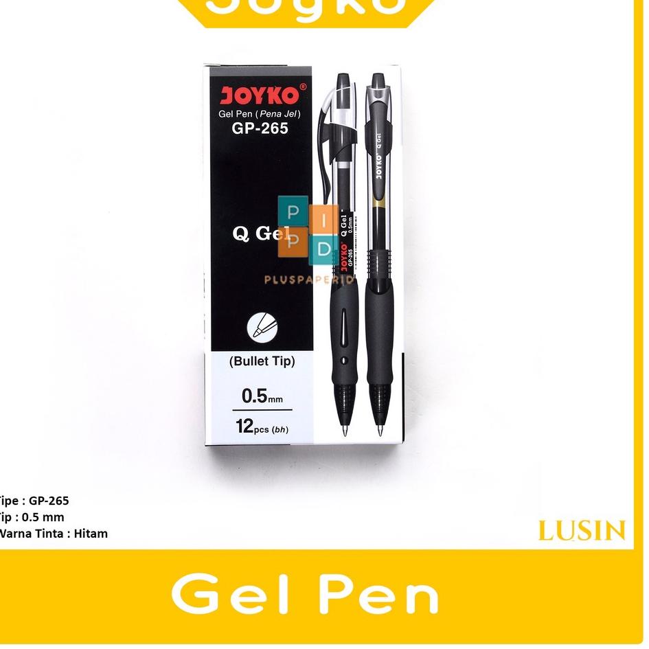 

Murah Gembira JOYKO - Pulpen Gel GP-265 Q-Gel 0.5mm - Lusin
