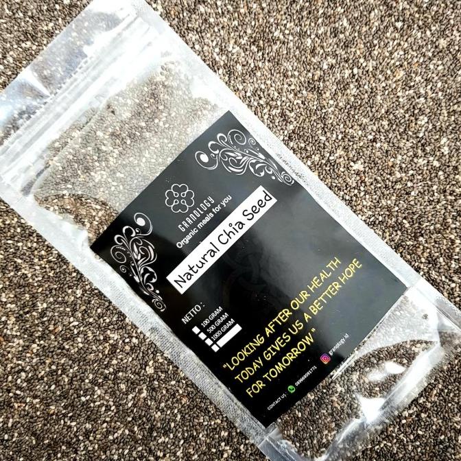 

Promo Natural Chia Seed Peru (1000 gram) by Granology