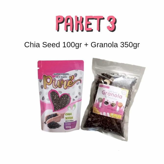 

Promo Paket 3: Chia Seed & Granola