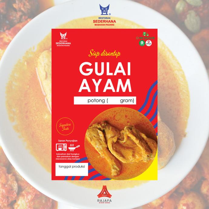 

Promo Ready to Eat Gulai Ayam by RM Sederhana (Freshly Made)