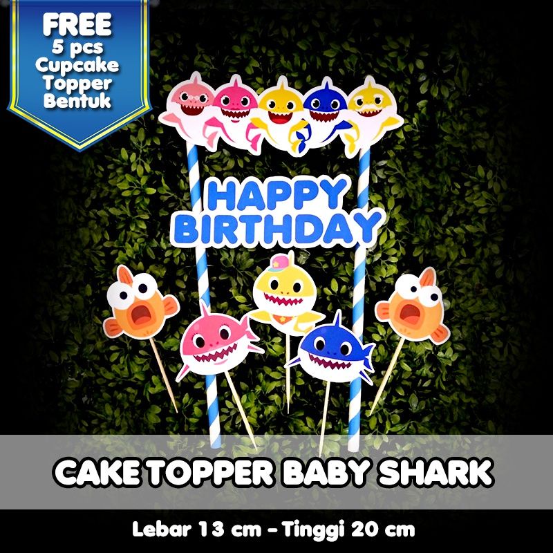 Cake Topper Ulang Tahun / Hiasan Kue Ulang Tahun