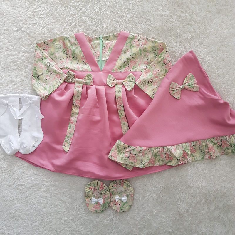 Gamis Bayi Darcy Petite set