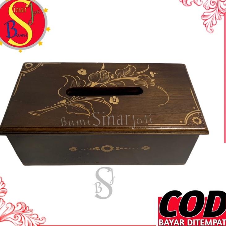 Obral Irit (BISA COD) Tempat Tisu - Tempat Tissu - Tempat Tissue - Tempat Tissu Kotak Tisu Dari Kayu
