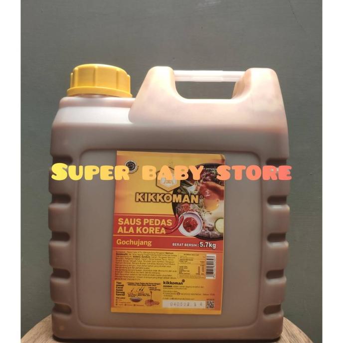 

{{{{{{] Kikkoman Gochujang Sauce - Saus Pedas Khas Korea 5 liter HALAL