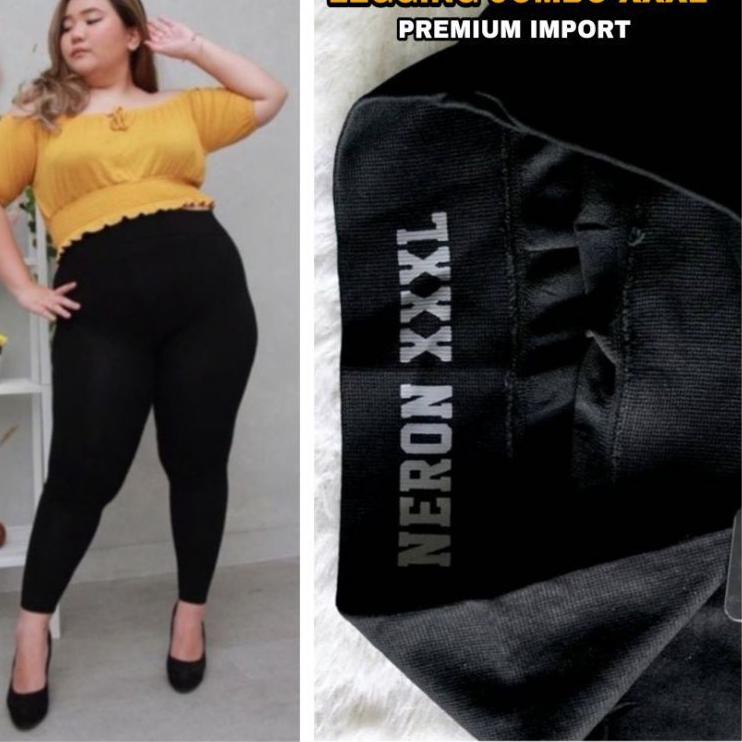 Paket Kejutan LEGGING JUMBO NERON 903 DAN LEGING SUPER TEBAL NERON 902 WANITA IMPOR BAHAN SPANDEX