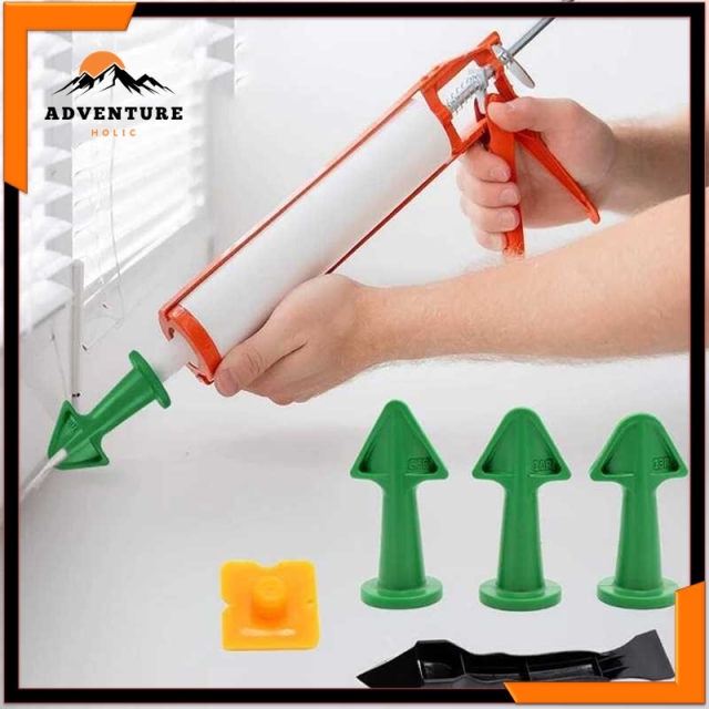 

HGHOMEART Set Nozzle Kepala Lem Ubin Caulking Finisher - HG2598 - AHPR ADHB