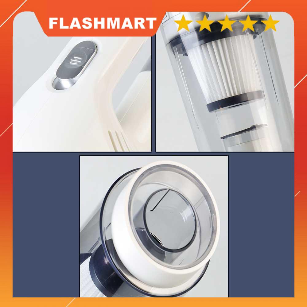 FLASHMART Penyedot Debu Mobil Handheld Wireless Vacuum Cleaner 120W - LT-113CG