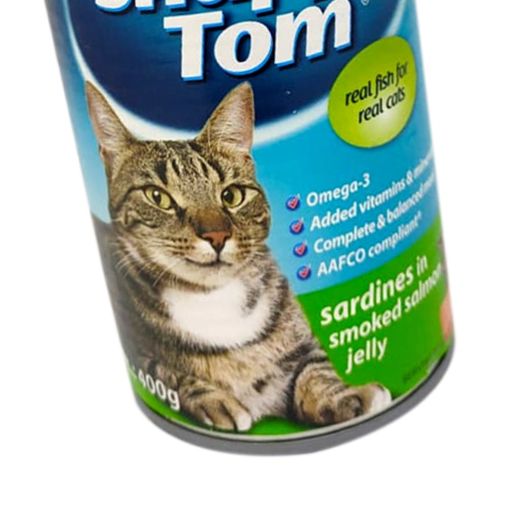 Snappy Tom 400 Gr Makanan Kucing Basah Sardines Salmon Jelly