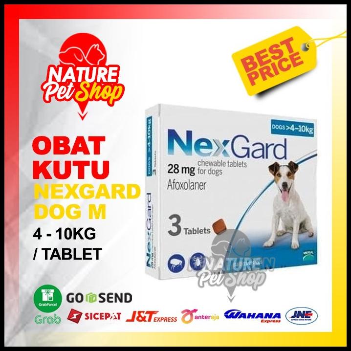 Nexgard S / M / L / Xl Obat Kutu Anjing Dan Demodex