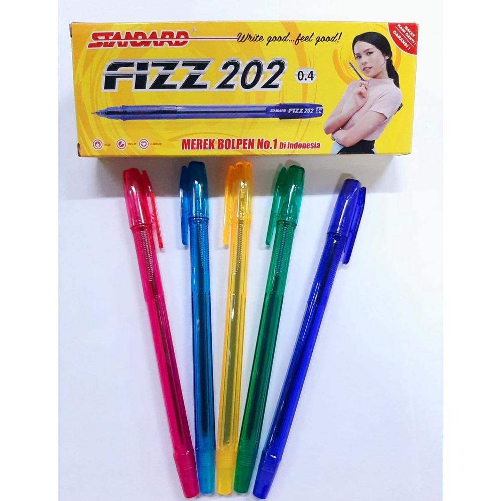 

Diskon Habis Pulpen Standard Fizz 202 0.4 Ballpoint Murah Hitam 12Pc Pen Bolpoin