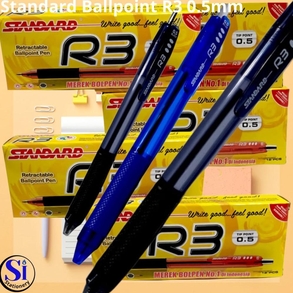 

Terlaris Pulpen Standard R3 0,5Mm Asli/Standard Pen R3 0,5Mm Original