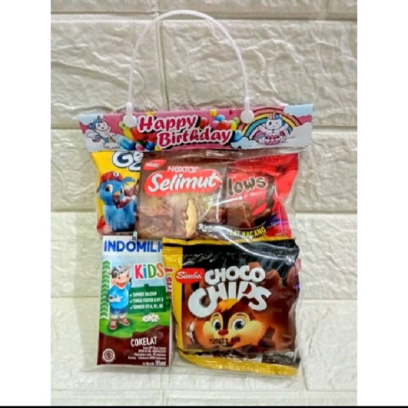 

Hampers Ulang Tahun//Paket Ulang Tahun//Snack Ulang Tahun/ Bingkisan Snack Ultah Anak