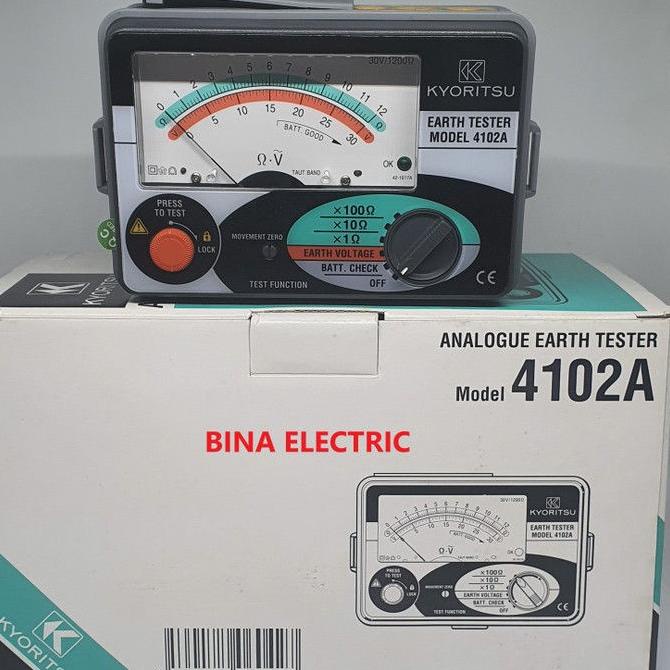 Analog Earth Tester Kyoritsu 4105A / Merger Kyoritsu 4105 Grounding