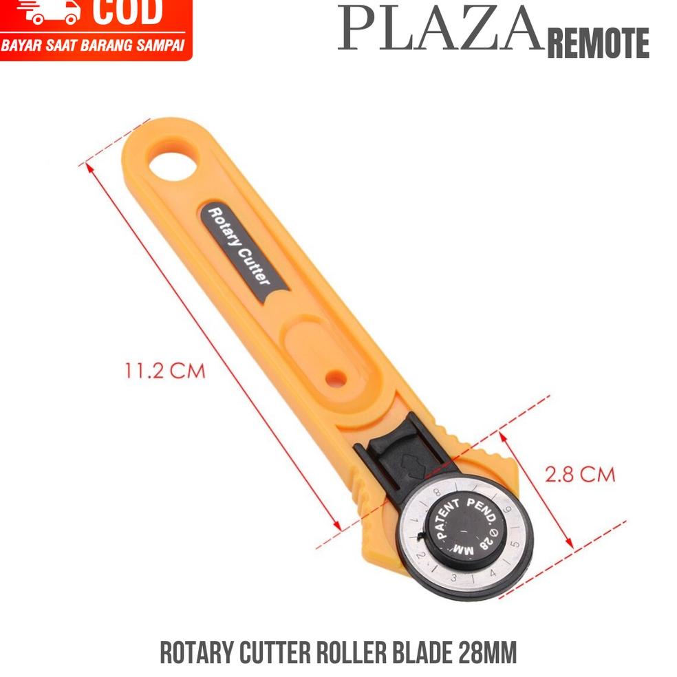 

Diskon Habis Rotary Roller Cutter Roda 28Mm 40Mm 45Mm Alat Bantu Potong Kertas Kain