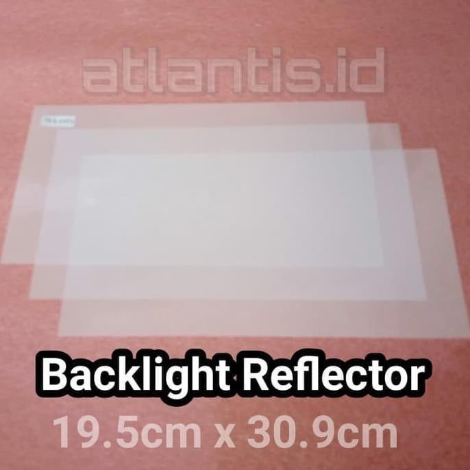 Backlight Reflector untuk LCD Kertas Diffuser Plastik Reflektor