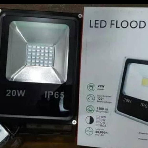 Terlaris Lampu Sorot / Tembak Rgb Warna Warni 20W / 20Watt