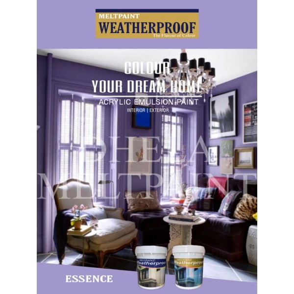 CAT TEMBOK MURAH MELTPAINT WEATHERPROOF JAKARTA TIMUR