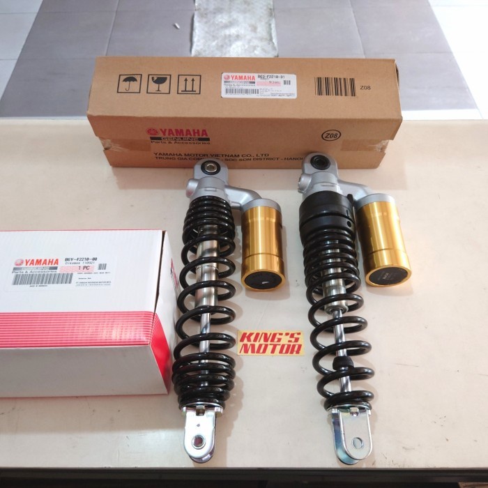 SHOCKBREAKER SHOCK BELAKANG TABUNG NEW AEROX 155 CONNECTED ORIGINAL YGP