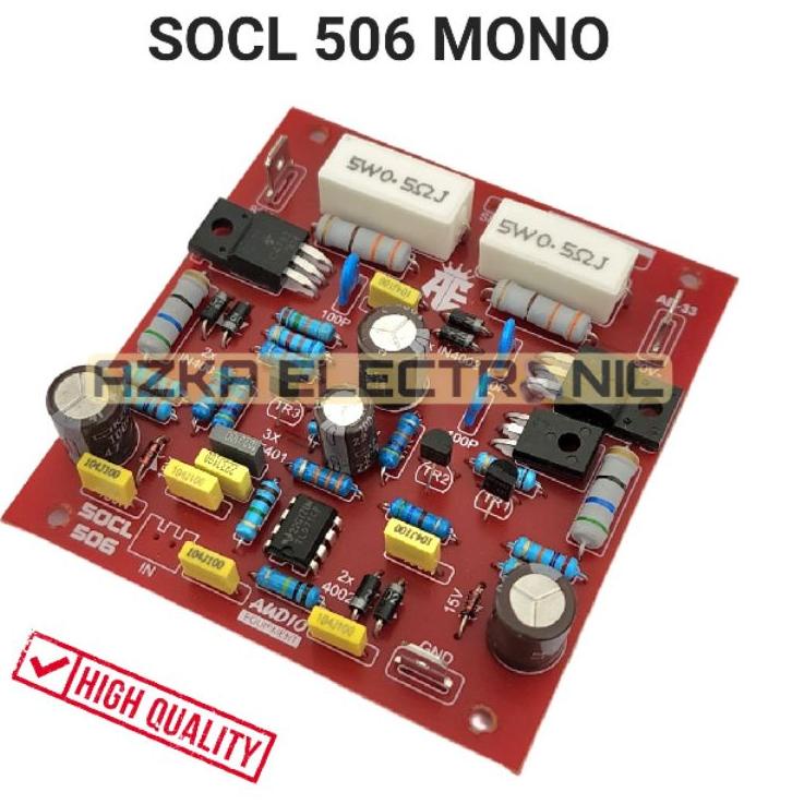 Pencarian Populer Kit Driver Power Amplifier SOCL 506 Mono