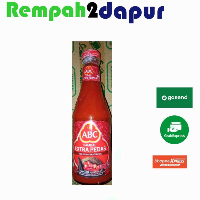 

sambal ABC extra pedas 335mL