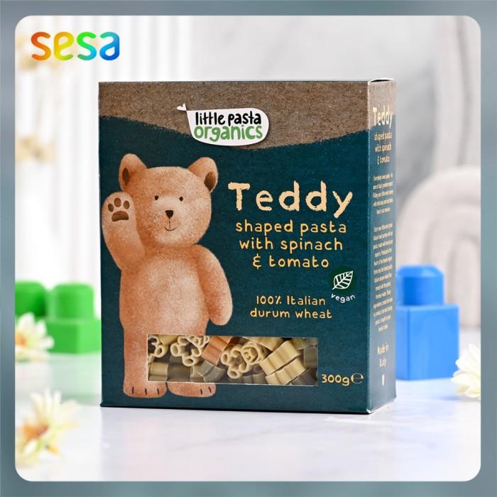 

Little Pasta Organics - Teddy Shaped Pasta 300 g | Pasta Anak Kualitas Terbaik