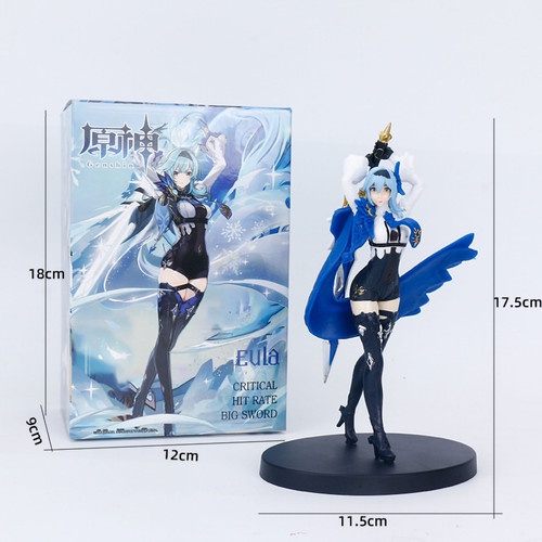 Genshin Impact Eula Critical Hit Rate Big Sword Action Figure H-r1577