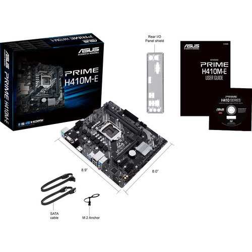 Asus Prime H410M-E - Intel® H410 LGA 1200 m-ATX motherboard