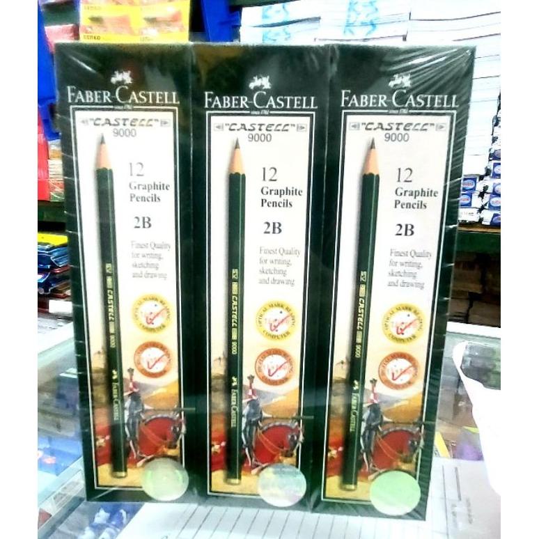 

Diskon Habis Pensil Ujian 2B 9000 Faber Castell Original Isi 12 Pcs