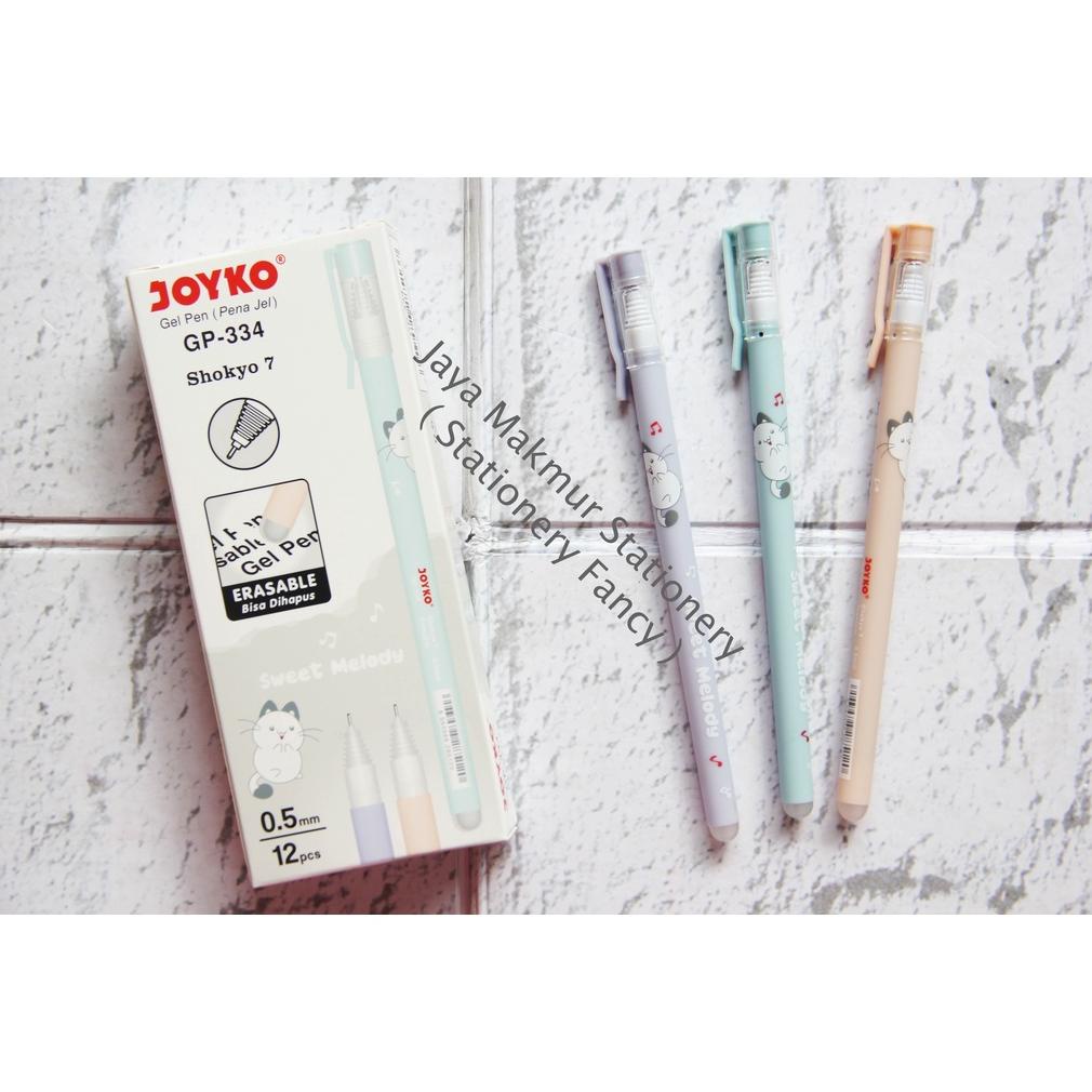

PEN GEL JOYKO SHOKYO 7 GP-334 0.5 MM (ERASABLE BISA DIHAPUS) .