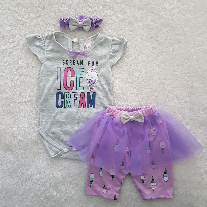 Baju Bayi Jumper tutu pants