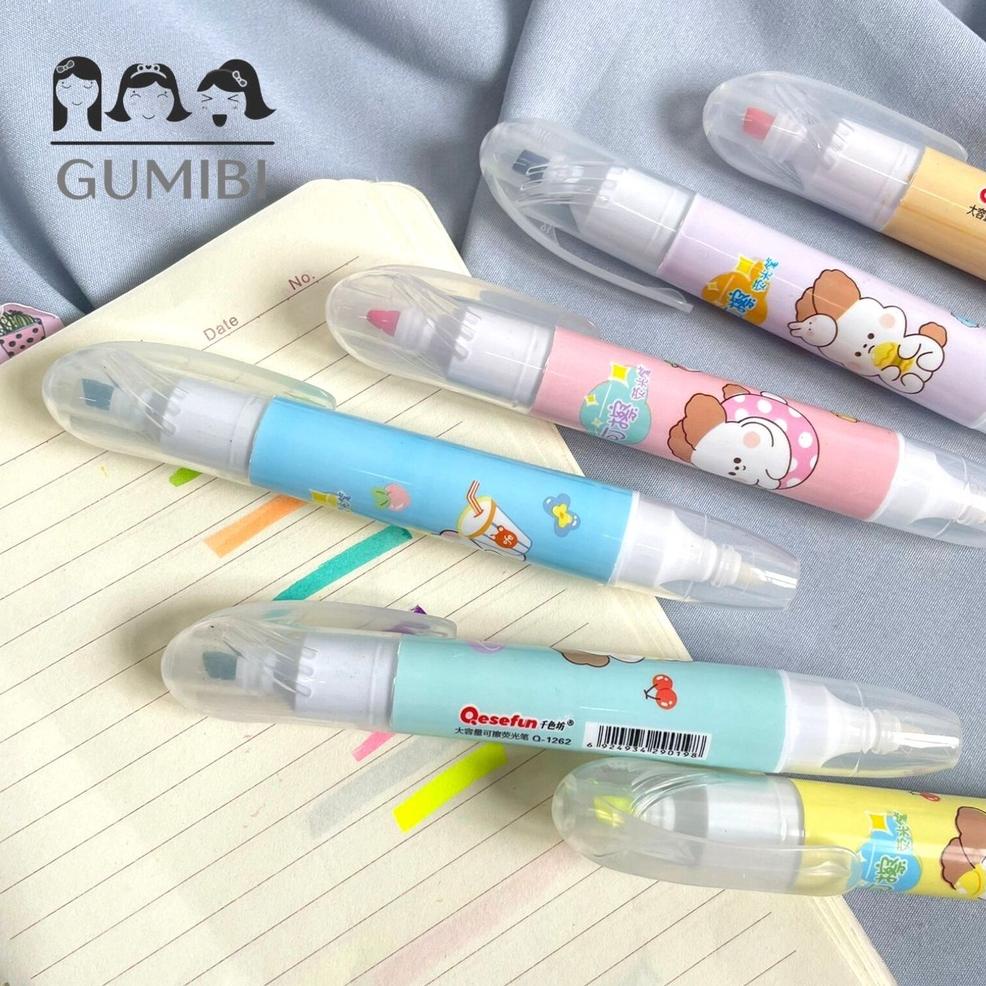 

Cuci Gudang Stabilo Hapus Satu Sisi Erasable Highlighter Unik Lucu Satu Set Isi 6 Pcs
