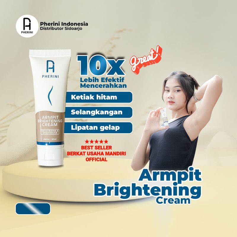 PHERINI Armpit  Cream Pemutih Ketiak Original BPOM Garansi 100% Asli